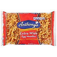 Anthonys Extra Wide Egg Noodles - 12 OZ - Image 1