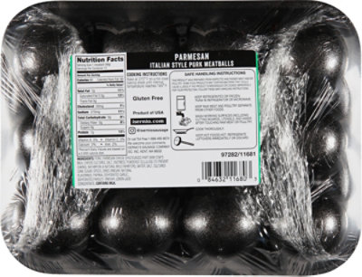 Isernos Parmesan Italian Pork Meatballs - 16 OZ - Image 6