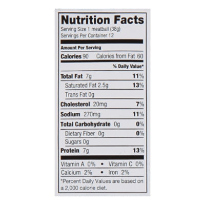 Isernos Parmesan Italian Pork Meatballs - 16 OZ - Image 4