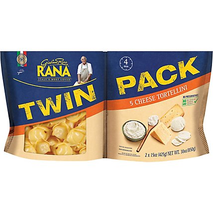 Rana Twin Pack 5 Cheese Tortellini - 2/15 OZ - Image 2