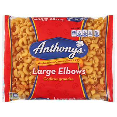 Anthony's Large Elbow Macaroni Pasta - 16 Oz - Image 3