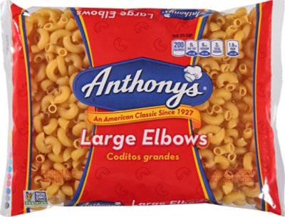 Anthony's Large Elbow Macaroni Pasta - 16 Oz - Image 2