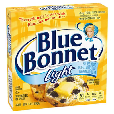Blue Bonnet Light Vegetable Oil Spread - 16 Oz - Image 2