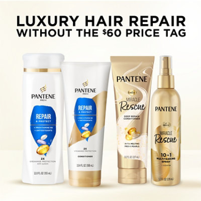 Pantene Base Hair Conditioner Repair & Protect Rinse Off - 10.4 FZ - Image 7