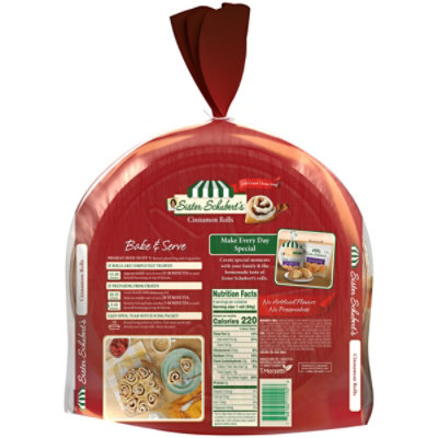 Sister Schuberts Premium Cinnamon Rolls - 17 OZ - Image 5