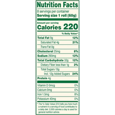 Sister Schuberts Premium Cinnamon Rolls - 17 OZ - Image 3