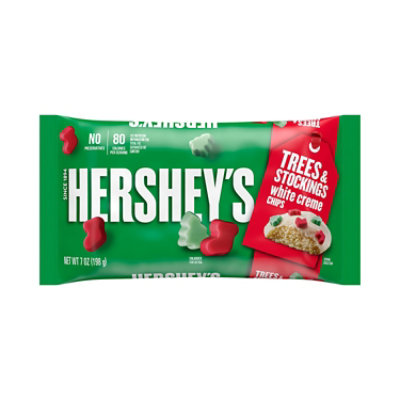 Hersheys White Tree Baking Pieces - 7 OZ - Image 1