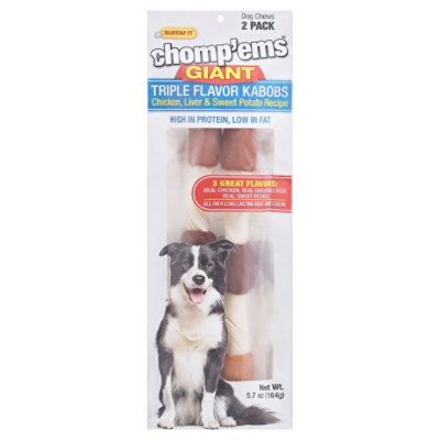 Chompems Triple Flavor Kabob 2pk - EA - Image 1