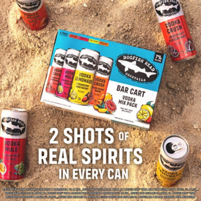 Dogfish Head Vodka Cocktail Variety In Cans - 8-12 Fl. Oz. - Image 4