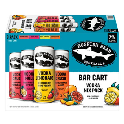 Dogfish Head Vodka Cocktail Variety In Cans - 8-12 Fl. Oz. - Image 6