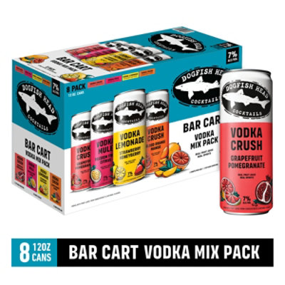 Dogfish Head Vodka Cocktail Variety In Cans - 8-12 Fl. Oz. - Image 1