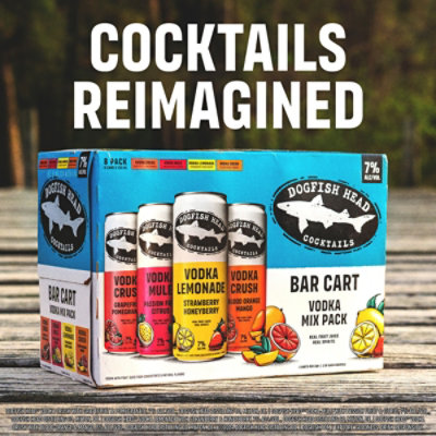 Dogfish Head Vodka Cocktail Variety In Cans - 8-12 Fl. Oz. - Image 2