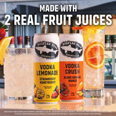 Dogfish Head Vodka Cocktail Variety In Cans - 8-12 Fl. Oz. - Image 3