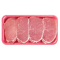 Boneless Pork Loin Center Cut Thick Cut Chops - 1 Lb - Image 1