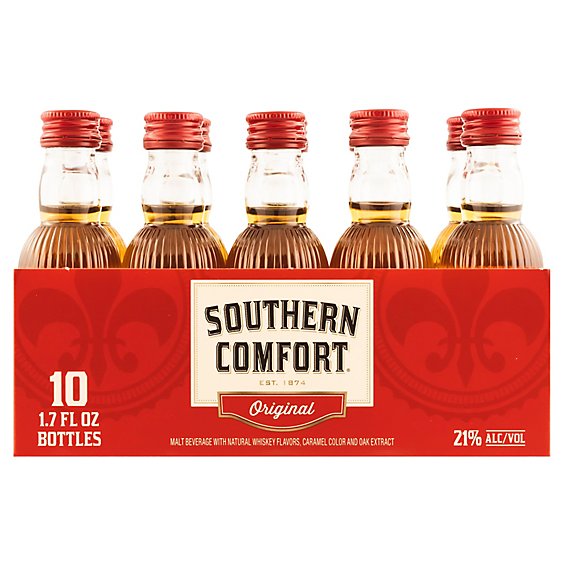 Southern Comfort Original Malt Beverage Whiskey 42 Proof - 10-50 Ml