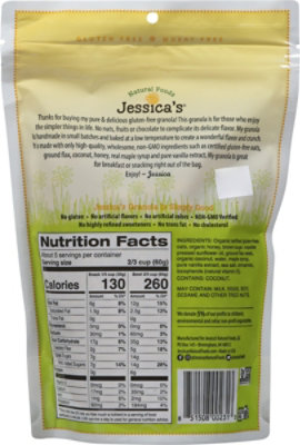Jessicas Natural Foods Granola Van Maple - 11 OZ - Image 5