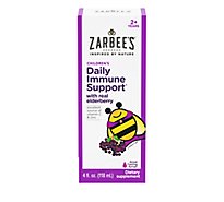 Zarbee's Kids Daily Immune Support Vitamin C And Zinc Syrup - 4 Fl. Oz.