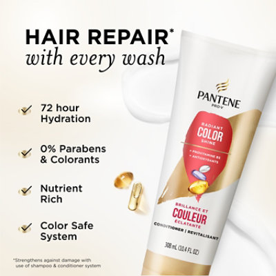 Pantene Base Hair Conditioner Color Reviving Rinse Off - 10.4 FZ - Image 2