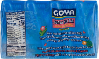 Goya Guava Nectar Juice Boxes - 8-6.76 FZ - Image 5
