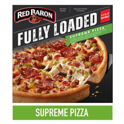 Red Baron Frozen Pizza Fully Loaded Supreme - 28.79 OZ