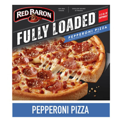 Red Baron's Fully Loaded Pepperoni Pizza ($8.95) : r/frozendinners