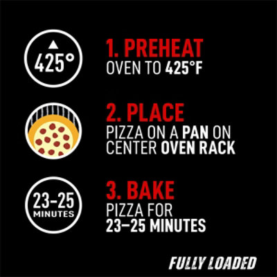 Red Baron Frozen Pizza Fully Loaded Pepperoni - 27.85 OZ - Image 5