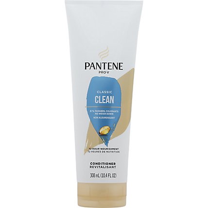 Pantene Base Hair Conditioner Classic Clean Rinse Off - 10.4 FZ - Image 2