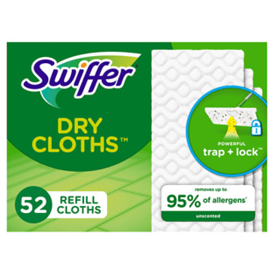 Swiffer Dry Sweeping Cloths Unscented - 52 Count - Image 1