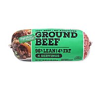 Signature Farms Ground Beef 96% Lean 4% Fat Chub - 16 OZ