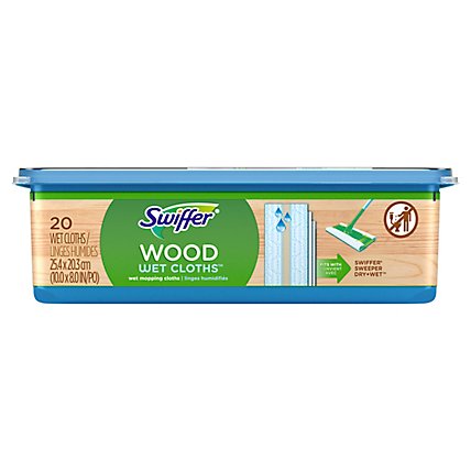 Swiffer Sweeper Wet Wood Floor Mopping Cloths - 20 CT - Image 2