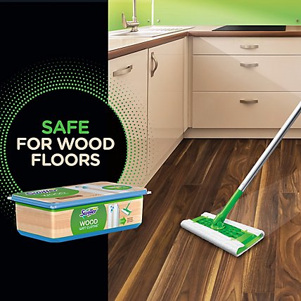 Swiffer Sweeper Wet Wood Floor Mopping Cloths - 20 CT - Image 4