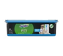 Swiffer Heavy Duty Pet Wet Mopping Cloth Refills With Febreze Odor Defense - 20 CT