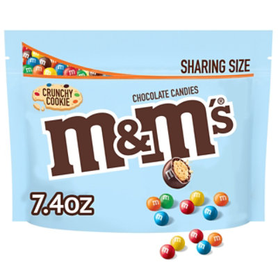 M&M'S Dark Chocolate Candy Sharing Size Bag, 10.1 oz - Baker's