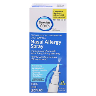 Sigmature Care Nasal Spray Alergy Triamcn 60 Spray - .37 FZ - Image 4