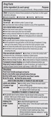 Sigmature Care Nasal Spray Alergy Triamcn 60 Spray - .37 FZ - Image 6