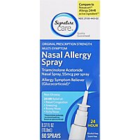 Sigmature Care Nasal Spray Alergy Triamcn 60 Spray - .37 FZ - Image 2