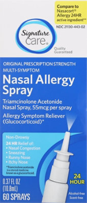 Sigmature Care Nasal Spray Alergy Triamcn 60 Spray - .37 FZ - Image 2