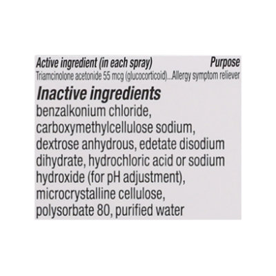 Sigmature Care Nasal Spray Alergy Triamcn 60 Spray - .37 FZ - Image 5