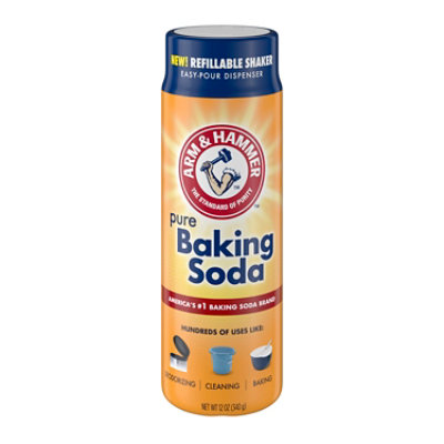 ARM & HAMMER Baking Soda Refillable Shaker - 12 Oz - Image 1