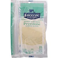 Lucerne Cheese Provolone Smoke Flavored Sliced - 8 OZ - Image 2