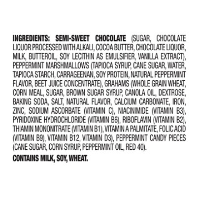 Fannie May Premium Dark Chocolate S'mores Peppermint Snack Mix Holiday Gift Bag - 5 Oz - Image 4