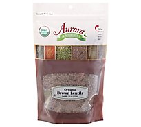 Aurora Natural Organic Brown Lentils - 22 Oz