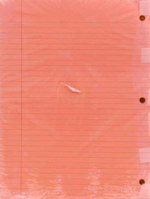 Top Flight College Rule Neon Filler Paper 10.5x8 - 100 CT - Image 3