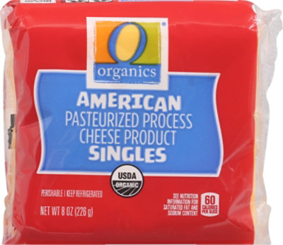 O Organics Cheese Product American Pasteurized Singles - 8 OZ - Image 2