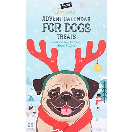 Signature Pet Care Seasons Advent Calendar Dog - 2.46 OZ - Image 2