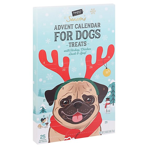 Signature Pet Care Seasons Advent Calendar Dog - 2.46 OZ