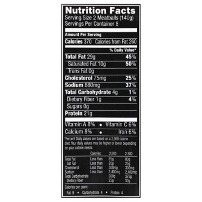 Carando Italian Abruzzese Meatballs - 40 Oz - Image 3