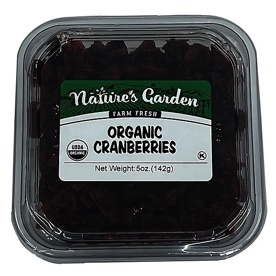 Nature's Garden Organic Cranberries - 5 Oz