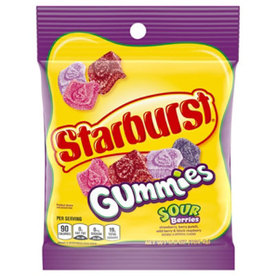 Starburst Gummi Sour Berry Peg Pack - 5.8 OZ - Image 3