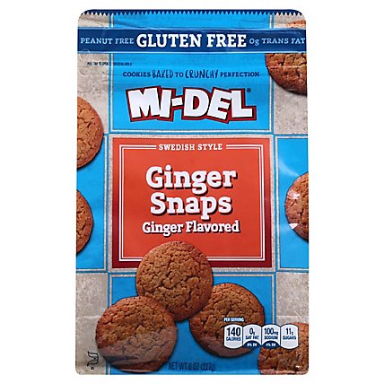 Mi Del Ginger Snaps Gluten Free - 8 OZ - Image 3